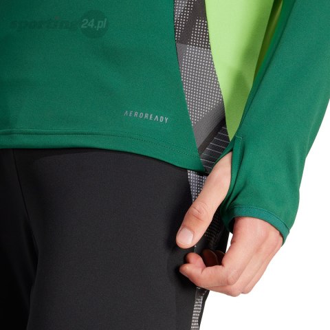 Bluza męska adidas Tiro 24 Competition Training Top zielona IS1643 Adidas teamwear Bluza męska adidas Tiro 24 Competition Training Top zielona IS1643 Adidas teamwear