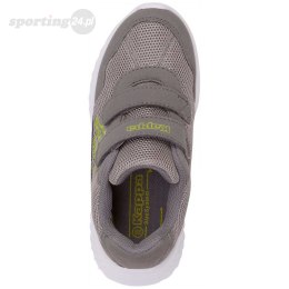 Buty dla dzieci Kappa Cracker II K szaro-limonkowe 260647K 1633 Kappa