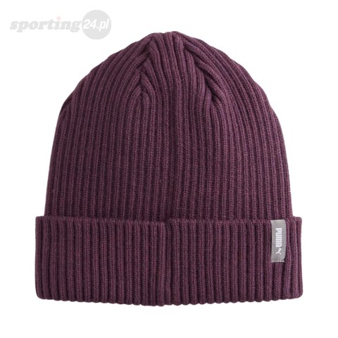 Czapka Puma Classic Cuff Beanie ciemny fiolet 024826 07 Puma Czapka Puma Classic Cuff Beanie ciemny fiolet 024826 07 Puma