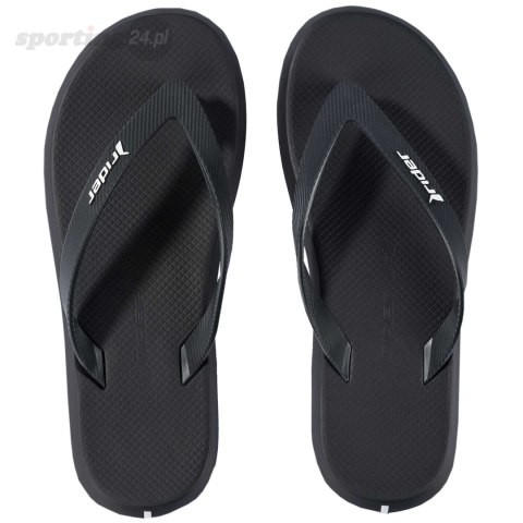 Klapki męskie Rider R1 Speed AD czarne 11650-20766 Rider Klapki męskie Rider R1 Speed AD czarne 11650-20766 Rider