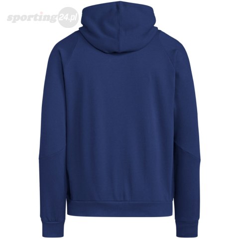 Bluza męska adidas Tiro 24 Sweat Hooded niebieska IR7546 Adidas teamwear Bluza męska adidas Tiro 24 Sweat Hooded niebieska IR7546 Adidas teamwear