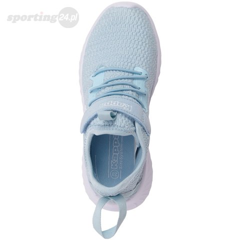 Buty dla dzieci Kappa Capilot GC biało-niebieskie 260907GCK 6110 Kappa Buty dla dzieci Kappa Capilot GC biało-niebieskie 260907GCK 6110 Kappa