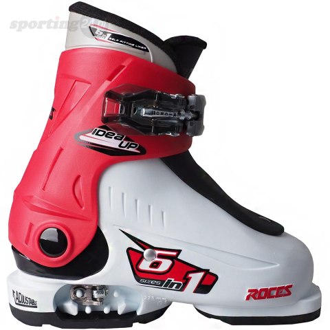 Buty narciarskie Roces Idea Up biało-czerwono-czarne JUNIOR 450490 15 Roces Buty narciarskie Roces Idea Up biało-czerwono-czarne JUNIOR 450490 15 Roces