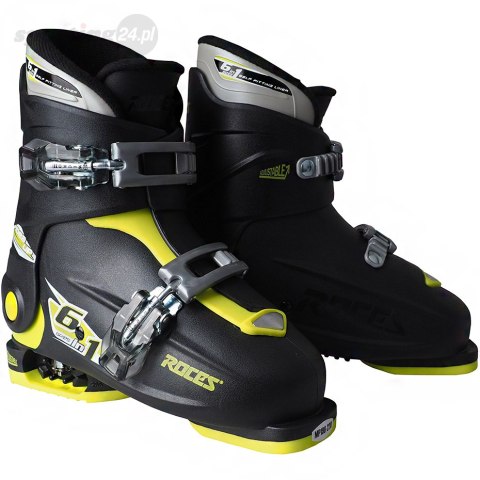 Buty narciarskie Roces Idea Up czarno-limonkowe JUNIOR 450491 18 Roces Buty narciarskie Roces Idea Up czarno-limonkowe JUNIOR 450491 18 Roces
