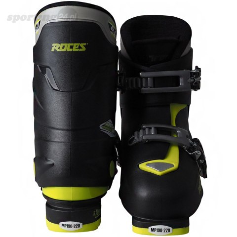 Buty narciarskie Roces Idea Up czarno-limonkowe JUNIOR 450491 18 Roces Buty narciarskie Roces Idea Up czarno-limonkowe JUNIOR 450491 18 Roces