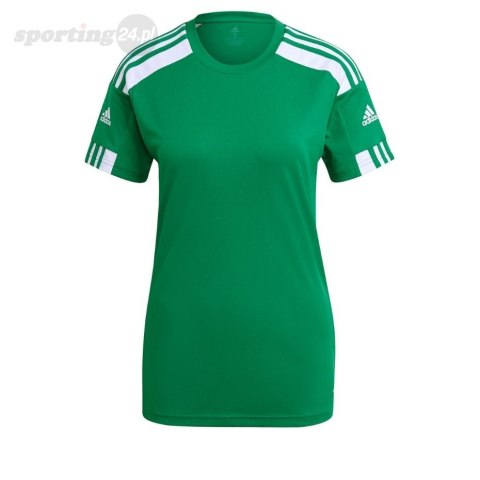 Koszulka damska adidas Squadra 21 Jersey zielona GN5752 Adidas teamwear Koszulka damska adidas Squadra 21 Jersey zielona GN5752 Adidas teamwear