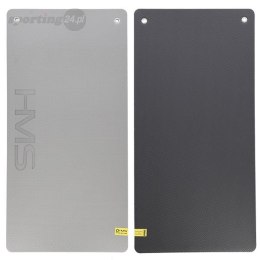 MFK07 LIGHT GREY-BLACK MATA FITNESS KLUBOWA Z OTWORAMI 120*60CM EVA 15MM HMS PREMIUM