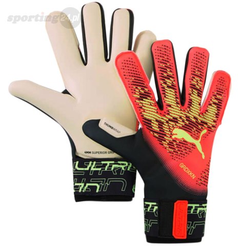 Rękawice bramkarskie Puma Ultra Grip 1 Hybrid pomarańczowo-czarne 41827 02 Puma Rękawice bramkarskie Puma Ultra Grip 1 Hybrid pomarańczowo-czarne 41827 02 Puma