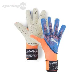 Rękawice bramkarskie Puma Ultra Ultimate 1 NC niebiesko-pomarańzowe 41813 05 Puma