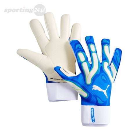 Rękawice bramkarskie Puma Ultra Ultimate Hybrid Sun niebieskie 41858 02 Puma Rękawice bramkarskie Puma Ultra Ultimate Hybrid Sun niebieskie 41858 02 Puma