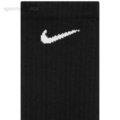 Skarpety Nike Everyday Cush Crew 6 par czarne SX7666 010 Nike Skarpety Nike Everyday Cush Crew 6 par czarne SX7666 010 Nike
