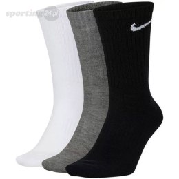 Skarpety Nike Everyday Lt 3 pary czarne, szare, białe SX7676 964 Nike