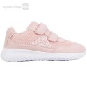 Buty dla dzieci Kappa Cracker II K różowo-białe 260647K 7110 Kappa