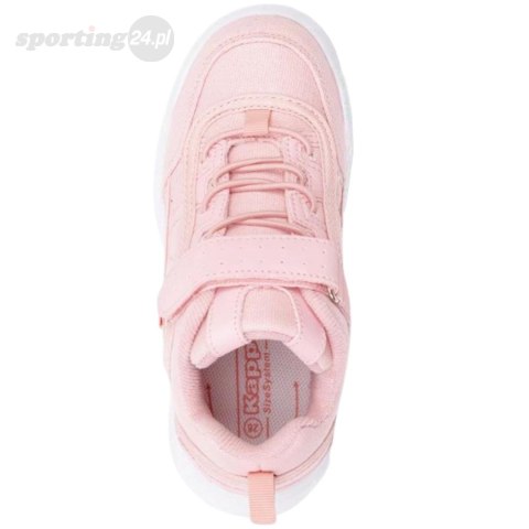 Buty dla dzieci Kappa RAVE SUN różowo-białe 260874K 2110 Kappa Buty dla dzieci Kappa RAVE SUN różowo-białe 260874K 2110 Kappa