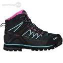 Buty trekkingowe damskie CMP Moon Mid WP szaro-różowo-błękitne 31Q479633UL CMP