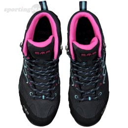 Buty trekkingowe damskie CMP Moon Mid WP szaro-różowo-błękitne 31Q479633UL CMP