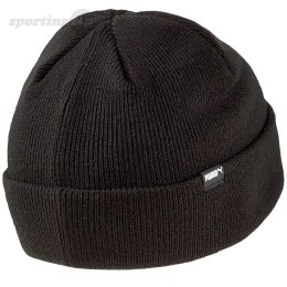 Czapka dla dzieci Puma Classic Cuff Beanie Junior czarna 23462 01 Puma