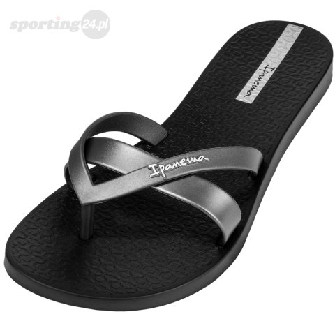 Klapki damskie Ipanema Kirei Fem czarno-srebrne 81805-24145 Ipanema Klapki damskie Ipanema Kirei Fem czarno-srebrne 81805-24145 Ipanema