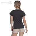 Koszulka damska adidas Aeroready Train Essentials Minimal Branding V-Neck Tee czarna HN5543 Adidas