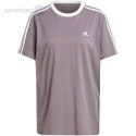 Koszulka damska adidas Essentials 3-Stripes Tee szara IS1564 Adidas