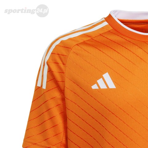 Koszulka dla dzieci adidas Campeon 23 Jersey pomarańczowa IC1243 Adidas teamwear Koszulka dla dzieci adidas Campeon 23 Jersey pomarańczowa IC1243 Adidas teamwear