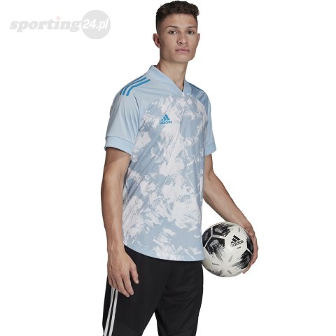 Koszulka męska adidas Condivo 20 Primeblue Jersey FI4221 Adidas teamwear Koszulka męska adidas Condivo 20 Primeblue Jersey FI4221 Adidas teamwear