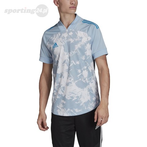 Koszulka męska adidas Condivo 20 Primeblue Jersey FI4221 Adidas teamwear Koszulka męska adidas Condivo 20 Primeblue Jersey FI4221 Adidas teamwear