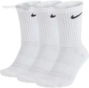 Skarpety Nike Everyday Cushioned Crew 3 pary białe SX7664 100 Nike