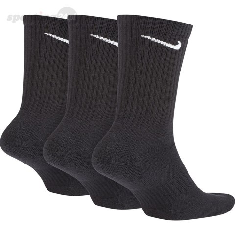 Skarpety Nike Everyday Cushioned Crew 3 pary czarne SX7664 010 Nike Skarpety Nike Everyday Cushioned Crew 3 pary czarne SX7664 010 Nike