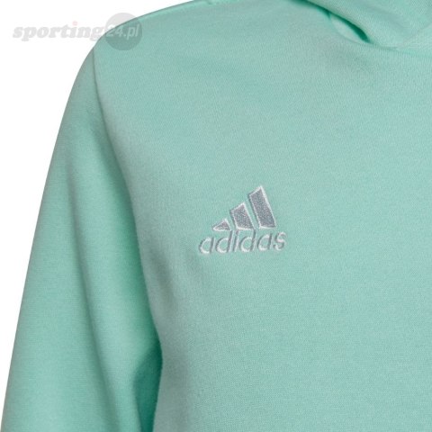 Bluza dla dzieci adidas Entrada 22 Hoody miętowa HC5066 Adidas teamwear Bluza dla dzieci adidas Entrada 22 Hoody miętowa HC5066 Adidas teamwear