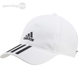 Czapka z daszkiem męska adidas Aeroready Baseball Cap 3 Stripes 4athlts OSFM biała GM4511 Adidas