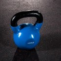 KNV12 BLUE KETTLEBELL ŻELIWNY POKRYTY WINYLEM HMS