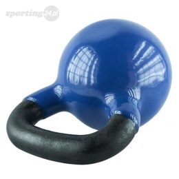 KNV28 BLUE KETTLEBELL ŻELIWNY POKRYTY WINYLEM HMS