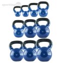 KNV32 BLUE KETTLEBELL ŻELIWNY POKRYTY WINYLEM HMS