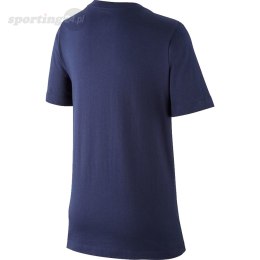 Koszulka dla dzieci Nike Tee Swoosh For Life granatowa CT2632 451 Nike