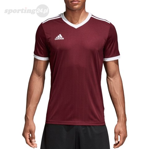 Koszulka dla dzieci adidas Tabela 18 Jersey JUNIOR bordowa CE8945/CE8926 Adidas teamwear Koszulka dla dzieci adidas Tabela 18 Jersey JUNIOR bordowa CE8945/CE8926 Adidas teamwear