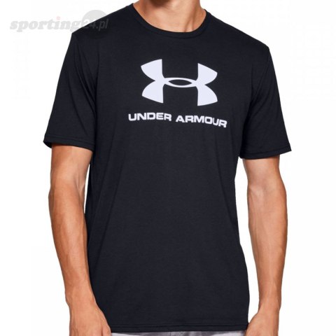 Koszulka męska Under Armour Sportstyle Logo SS czarna 1329590 001 Under Armour Koszulka męska Under Armour Sportstyle Logo SS czarna 1329590 001 Under Armour
