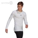 Koszulka męska adidas Compression Long biała GU7334 Adidas teamwear