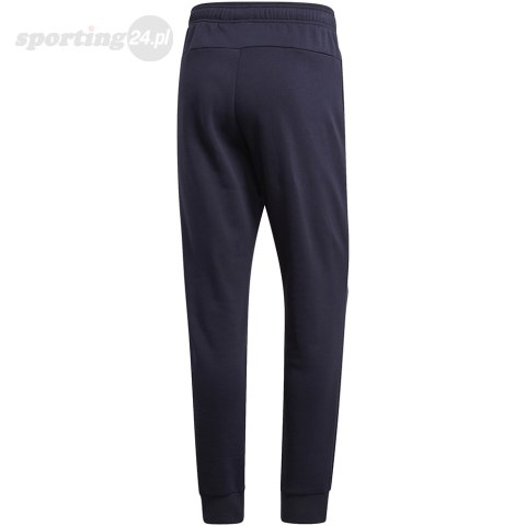 Spodnie męskie adidas Essentials Plain Tapered Pant FL granatowe DU0376 Adidas Spodnie męskie adidas Essentials Plain Tapered Pant FL granatowe DU0376 Adidas