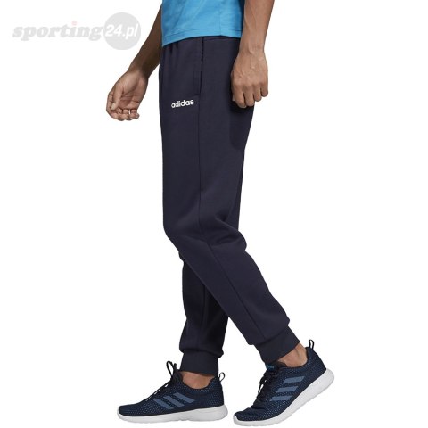 Spodnie męskie adidas Essentials Plain Tapered Pant FL granatowe DU0376 Adidas Spodnie męskie adidas Essentials Plain Tapered Pant FL granatowe DU0376 Adidas