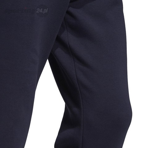 Spodnie męskie adidas Essentials Plain Tapered Pant FL granatowe DU0376 Adidas Spodnie męskie adidas Essentials Plain Tapered Pant FL granatowe DU0376 Adidas