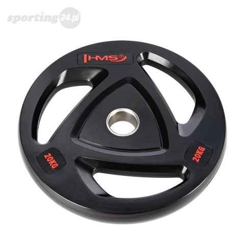 TOX20 CZARNY TALERZ OLIMPIJSKI OGUMOWANY 20 KG HMS TOX20 CZARNY TALERZ OLIMPIJSKI OGUMOWANY 20 KG HMS