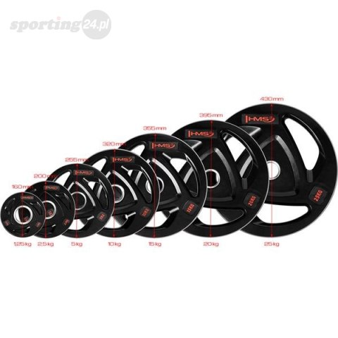 TOX20 CZARNY TALERZ OLIMPIJSKI OGUMOWANY 20 KG HMS TOX20 CZARNY TALERZ OLIMPIJSKI OGUMOWANY 20 KG HMS