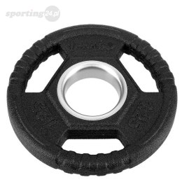 TOH01 CZARNY TALERZ OLIMPIJSKI OGUMOWANY 1.25 KG HMS