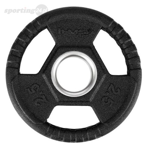 TOH02 CZARNY TALERZ OLIMPIJSKI OGUMOWANY 2.5 KG HMS TOH02 CZARNY TALERZ OLIMPIJSKI OGUMOWANY 2.5 KG HMS