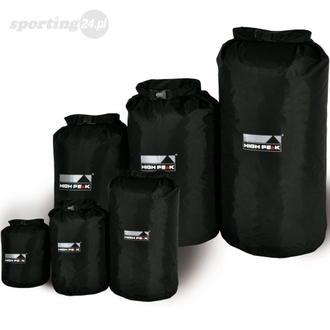 Worek żeglarski High Peak Drybag 1L XXXS czarny 32055 High Peak Worek żeglarski High Peak Drybag 1L XXXS czarny 32055 High Peak
