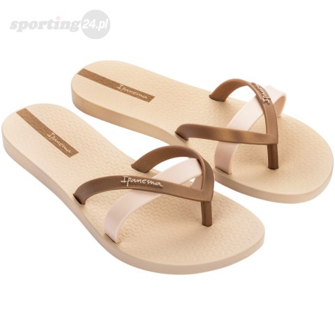Klapki damskie Ipanema Kirei Fem beżowo-złote 81805-AG219 Ipanema Klapki damskie Ipanema Kirei Fem beżowo-złote 81805-AG219 Ipanema