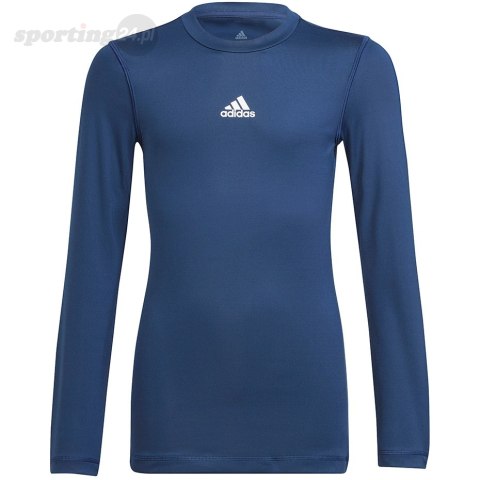 Koszulka dla dzieci adidas Youth Techfit Long Sleeve granatowa H23153 Adidas teamwear