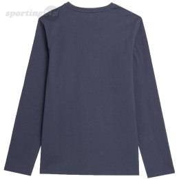Koszulka męska longsleeve 4F M155 ciemny granat 4FAW23TLONM155 30S 4F