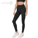 Legginsy fukncyjne damskie 4F głęboka czerń H4Z22 SPDF011 20S 4F